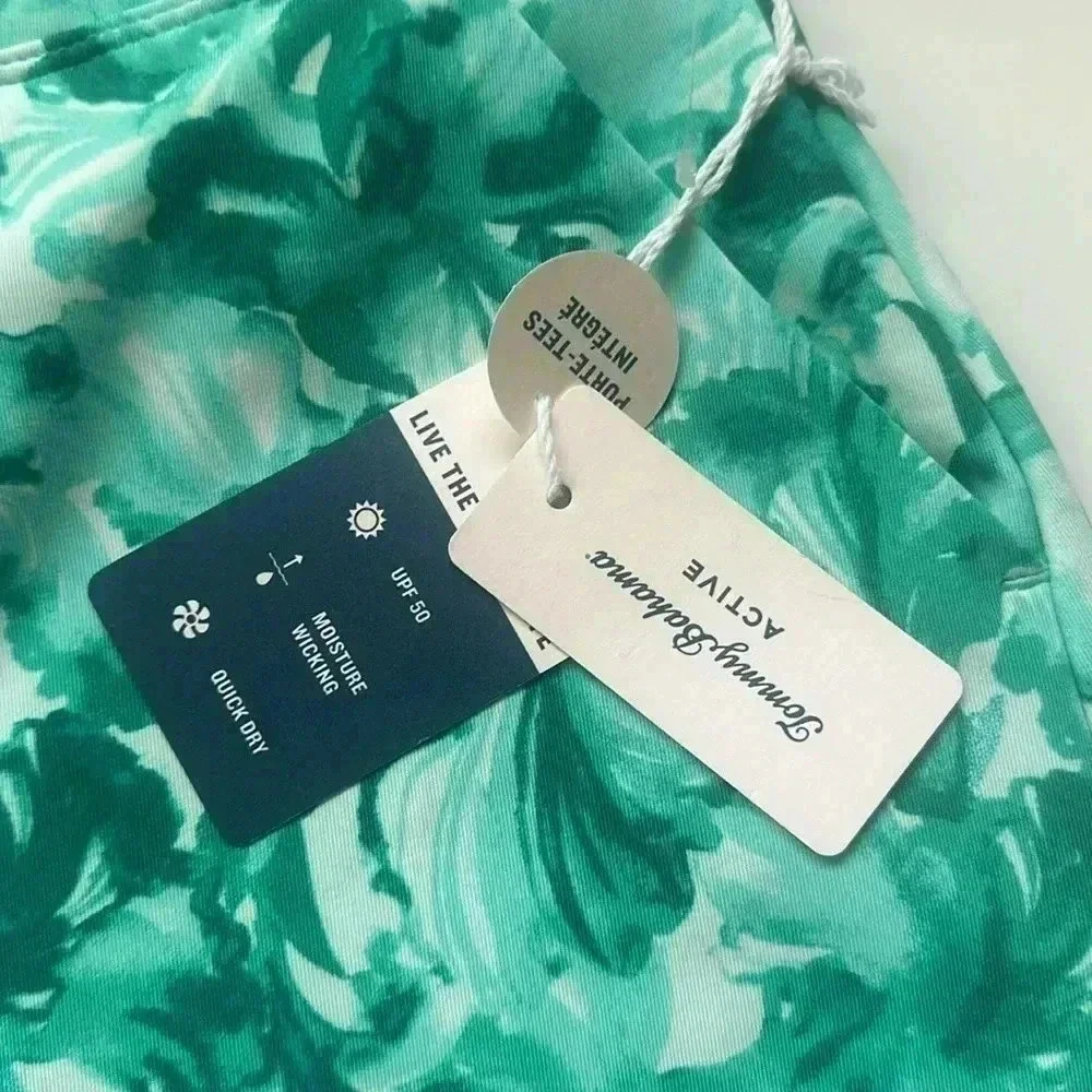 TOMMY BAHAMA Tropic Active A-line Skort Built in Tee holder UPF 50 - Picture 2 of 9